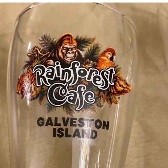 Rainforest Cafe glasses - Picture 4 of 4